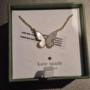Kate Spade All A Flutter Gold Necklace